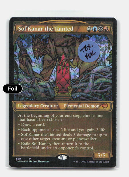 Sol'Kanar the Tainted (Textured Foil)