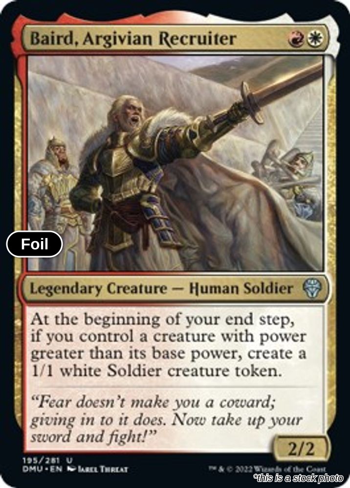 Baird, Argivian Recruiter