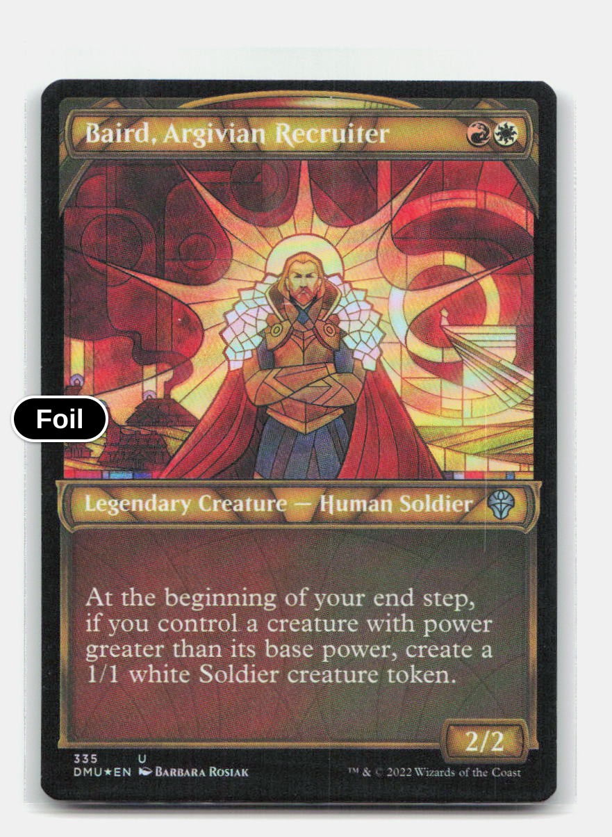 Baird, Argivian Recruiter (Textured Foil)