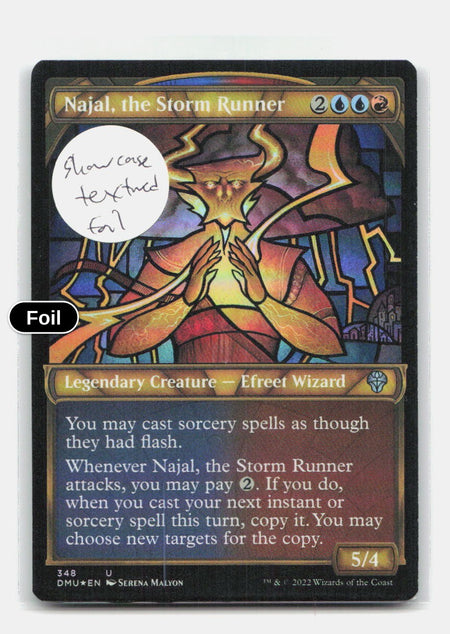 Najal, the Storm Runner (Textured Foil)