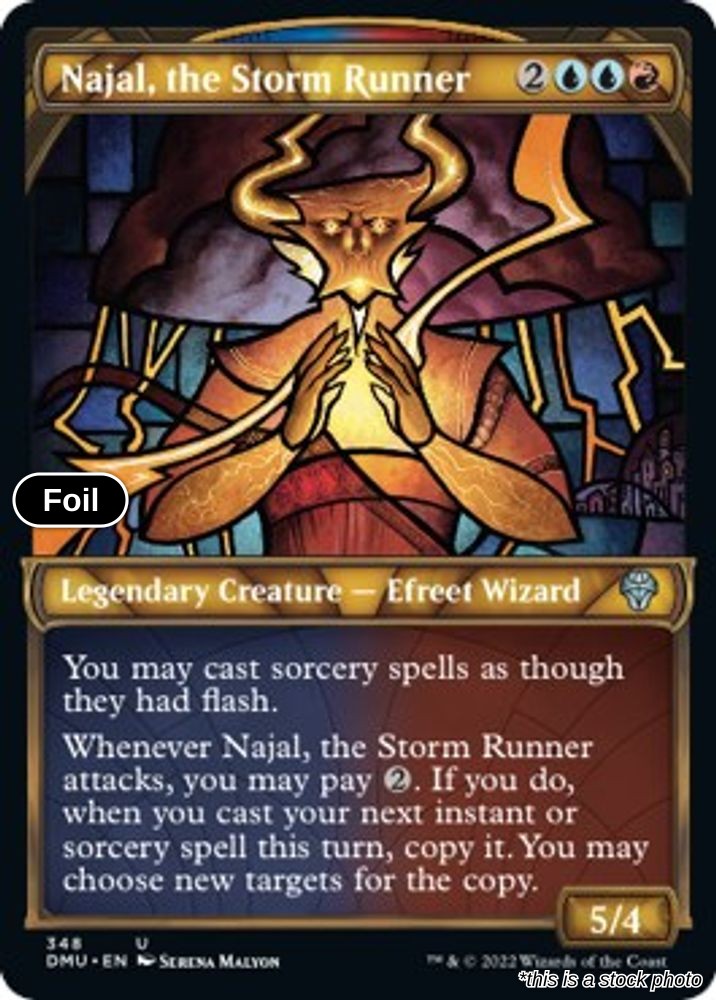 Najal, the Storm Runner (Textured Foil)