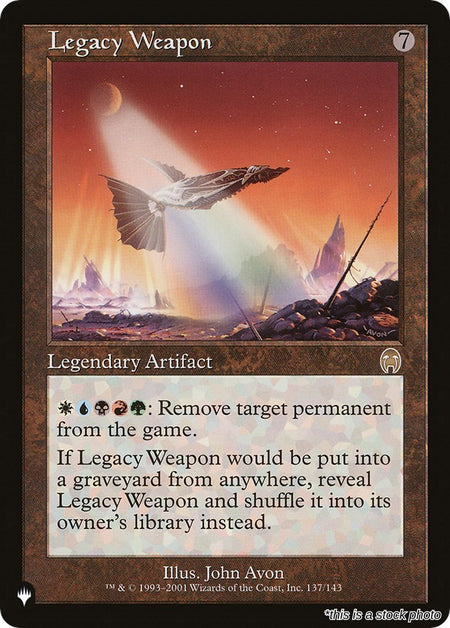 Legacy Weapon