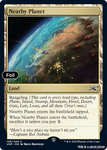 Nearby Planet
