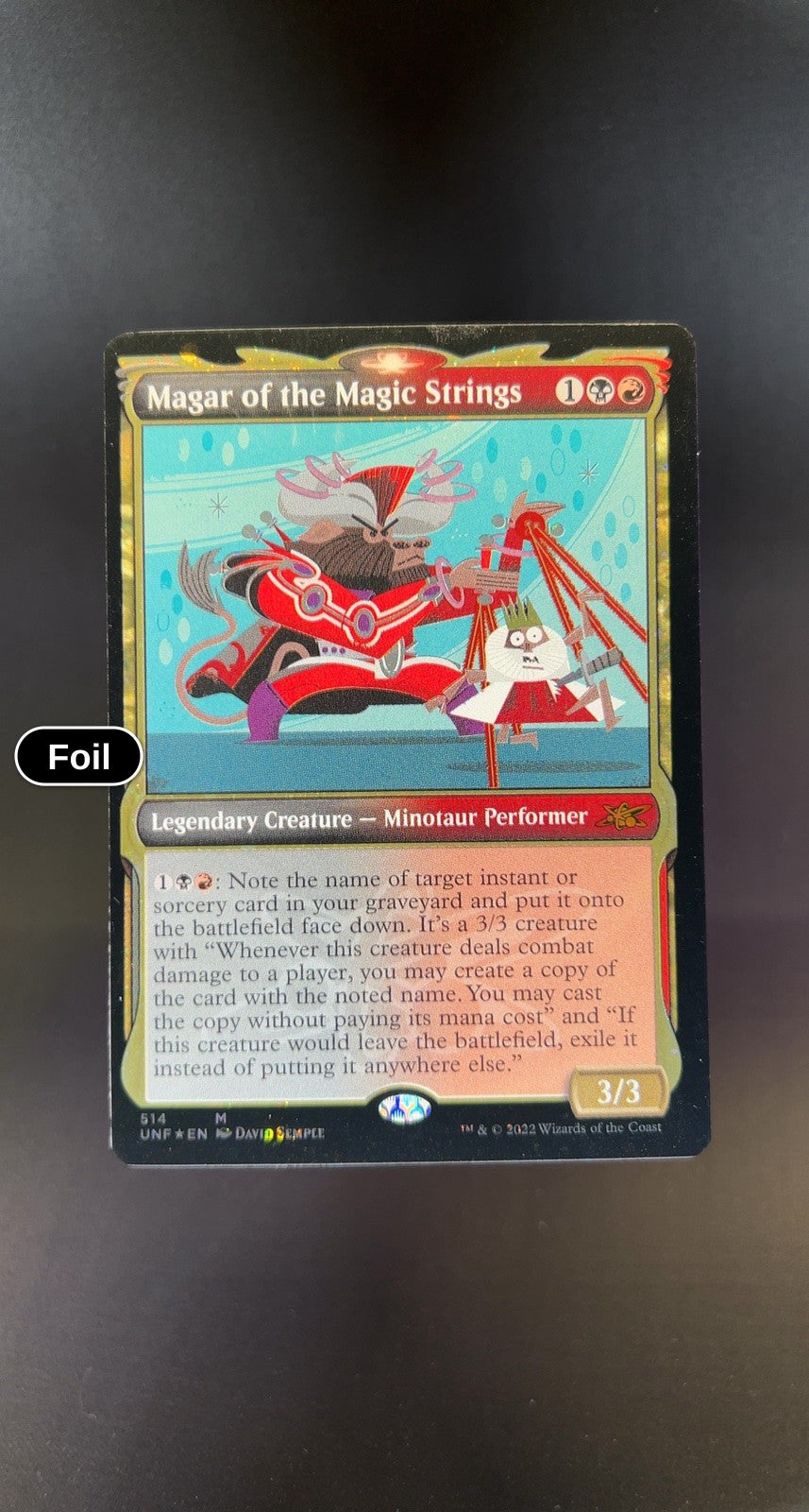 Magar of the Magic Strings (Showcase) (Galaxy Foil)