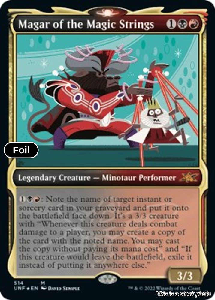 Magar of the Magic Strings (Showcase) (Galaxy Foil)