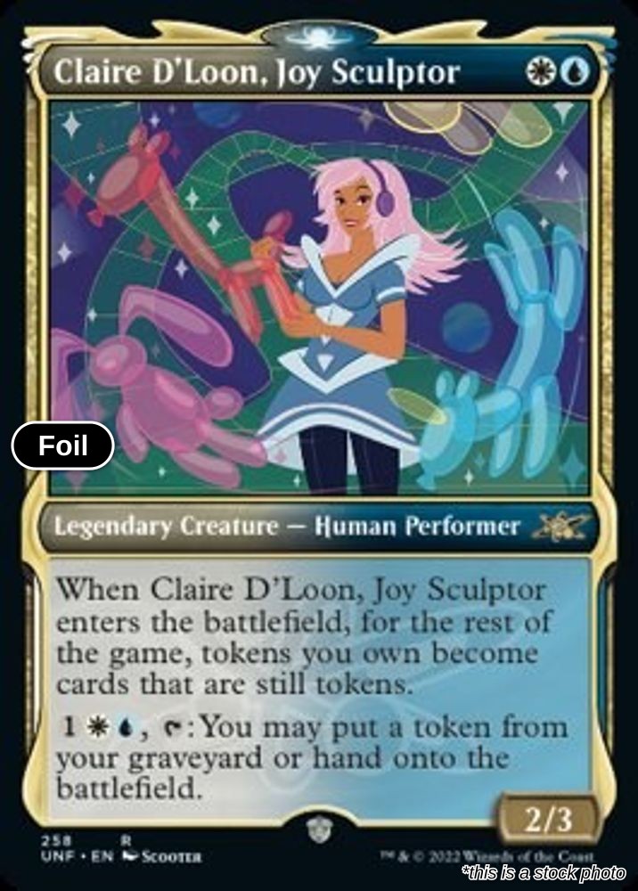 Claire D'Loon, Joy Sculptor (Showcase)