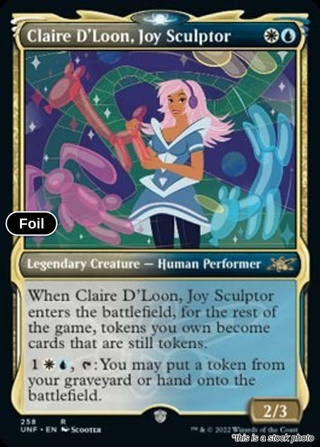 Claire D'Loon, Joy Sculptor (Showcase)
