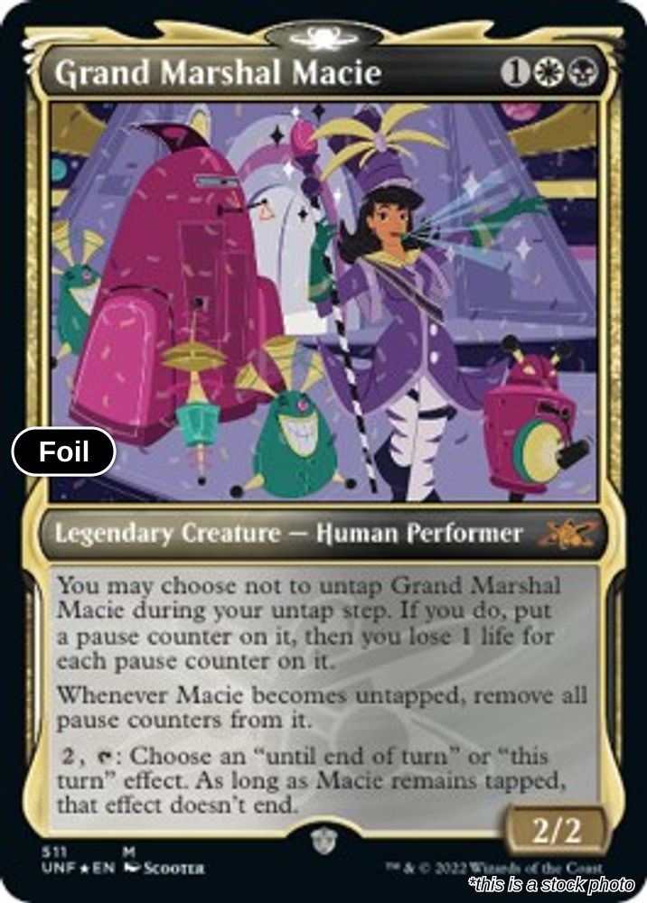 Grand Marshal Macie (Showcase) (Galaxy Foil)