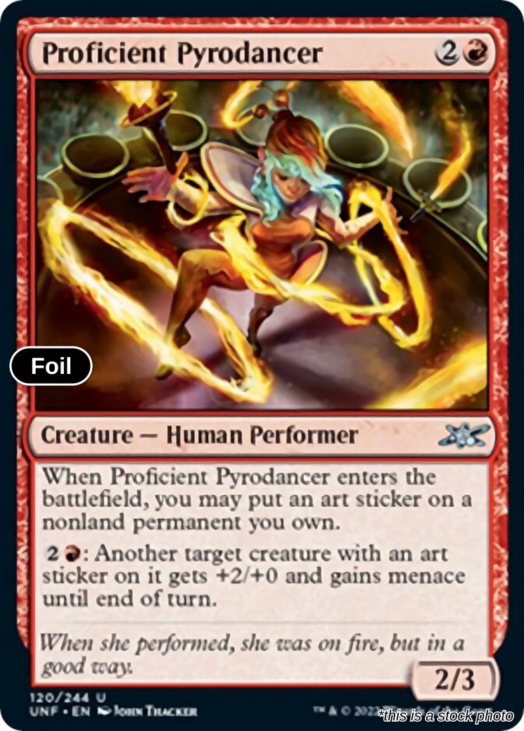 Proficient Pyrodancer