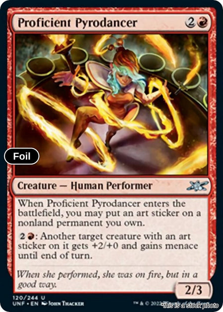 Proficient Pyrodancer