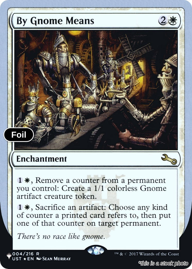 By Gnome Means