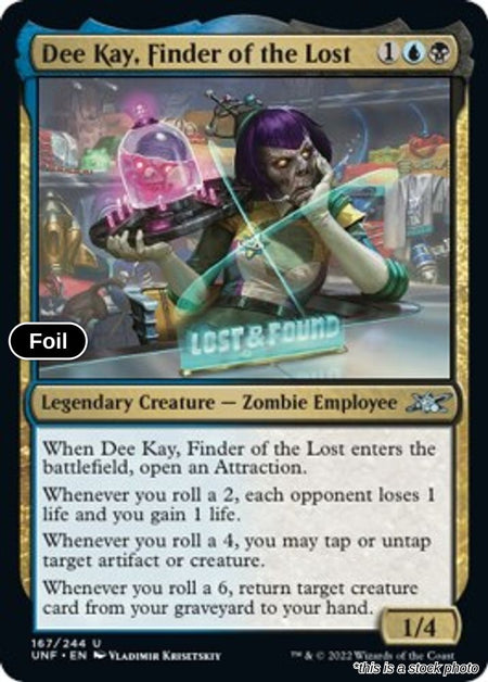 Dee Kay, Finder of the Lost