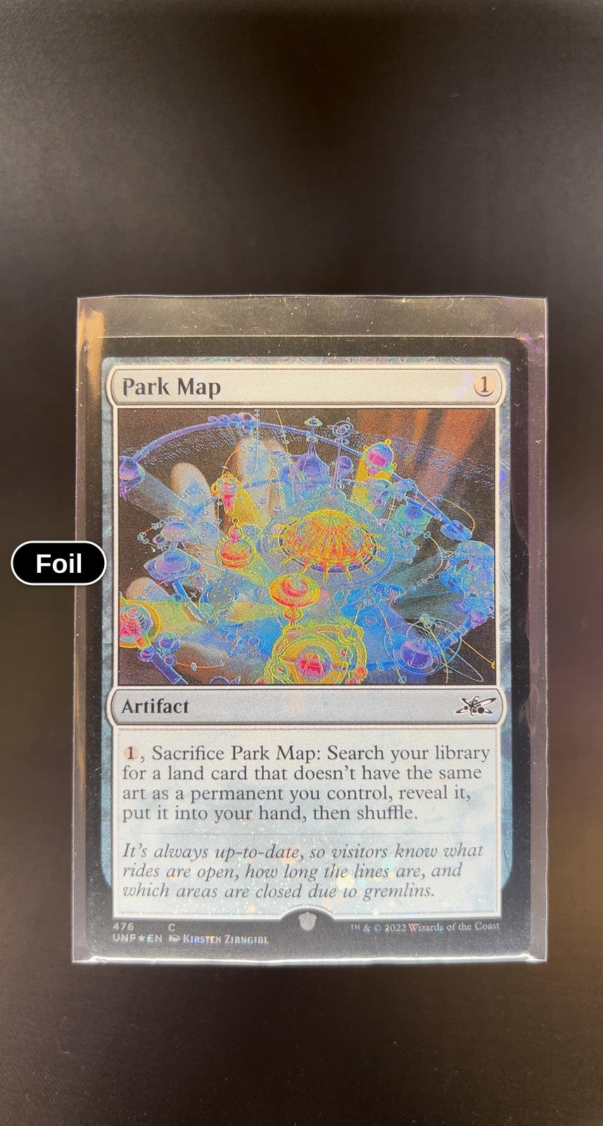 Park Map (Galaxy Foil)