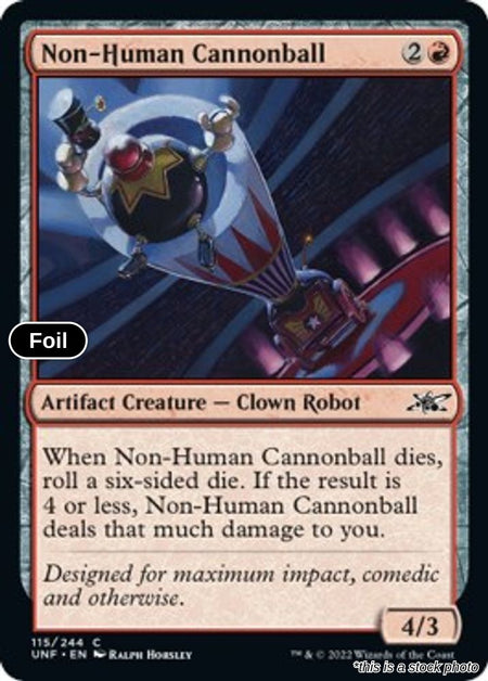 Non-Human Cannonball