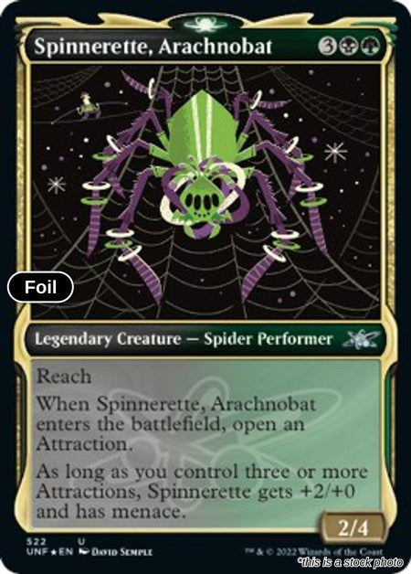 Spinnerette, Arachnobat (Showcase) (Galaxy Foil)