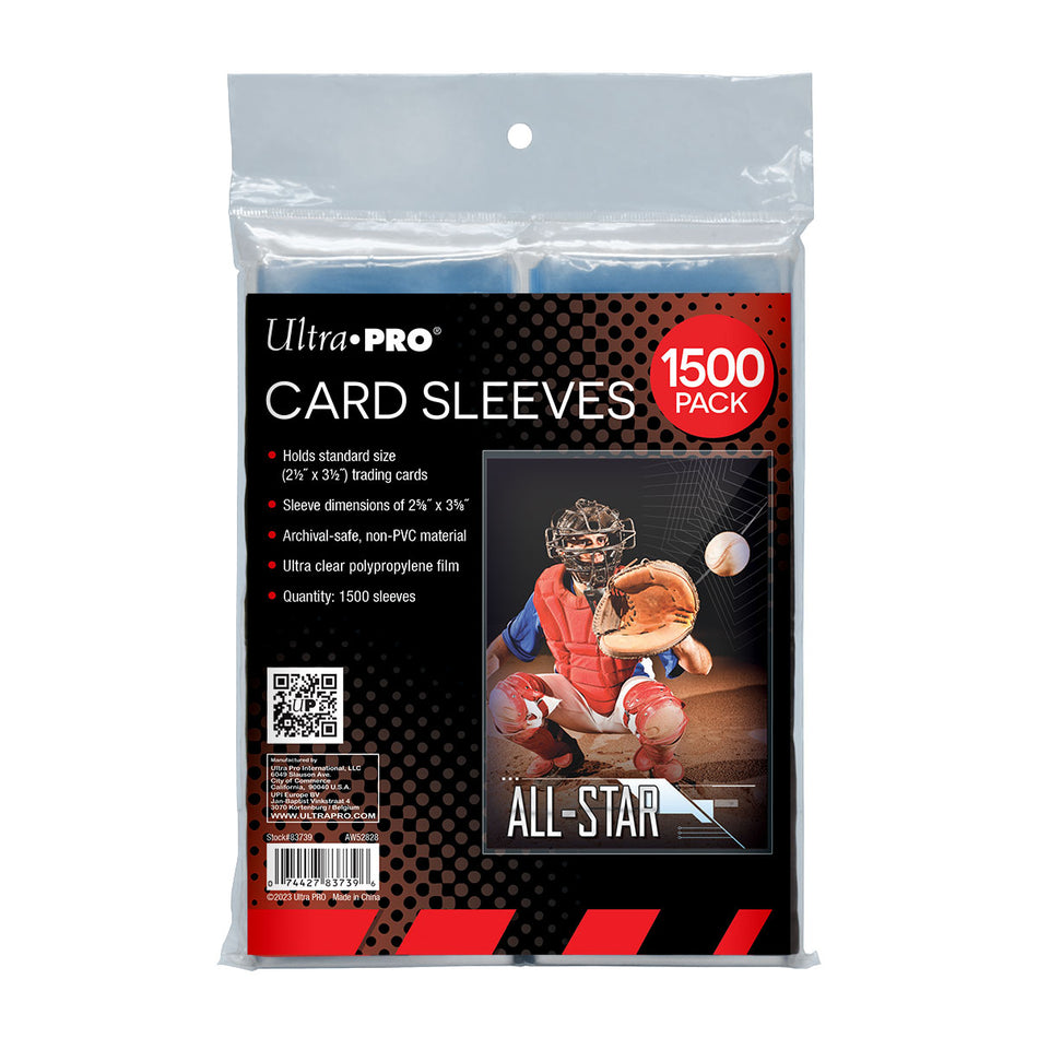 Ultra PRO: Standard 1500ct Sleeves (Clear)