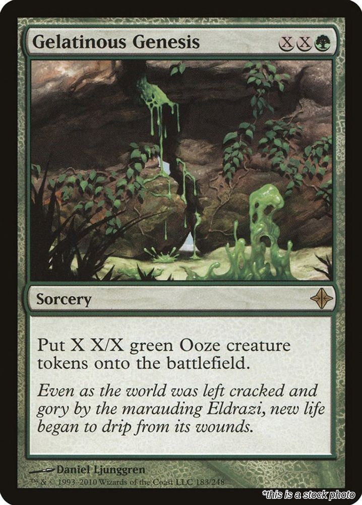 Gelatinous Genesis