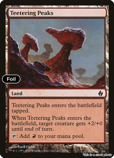 Teetering Peaks