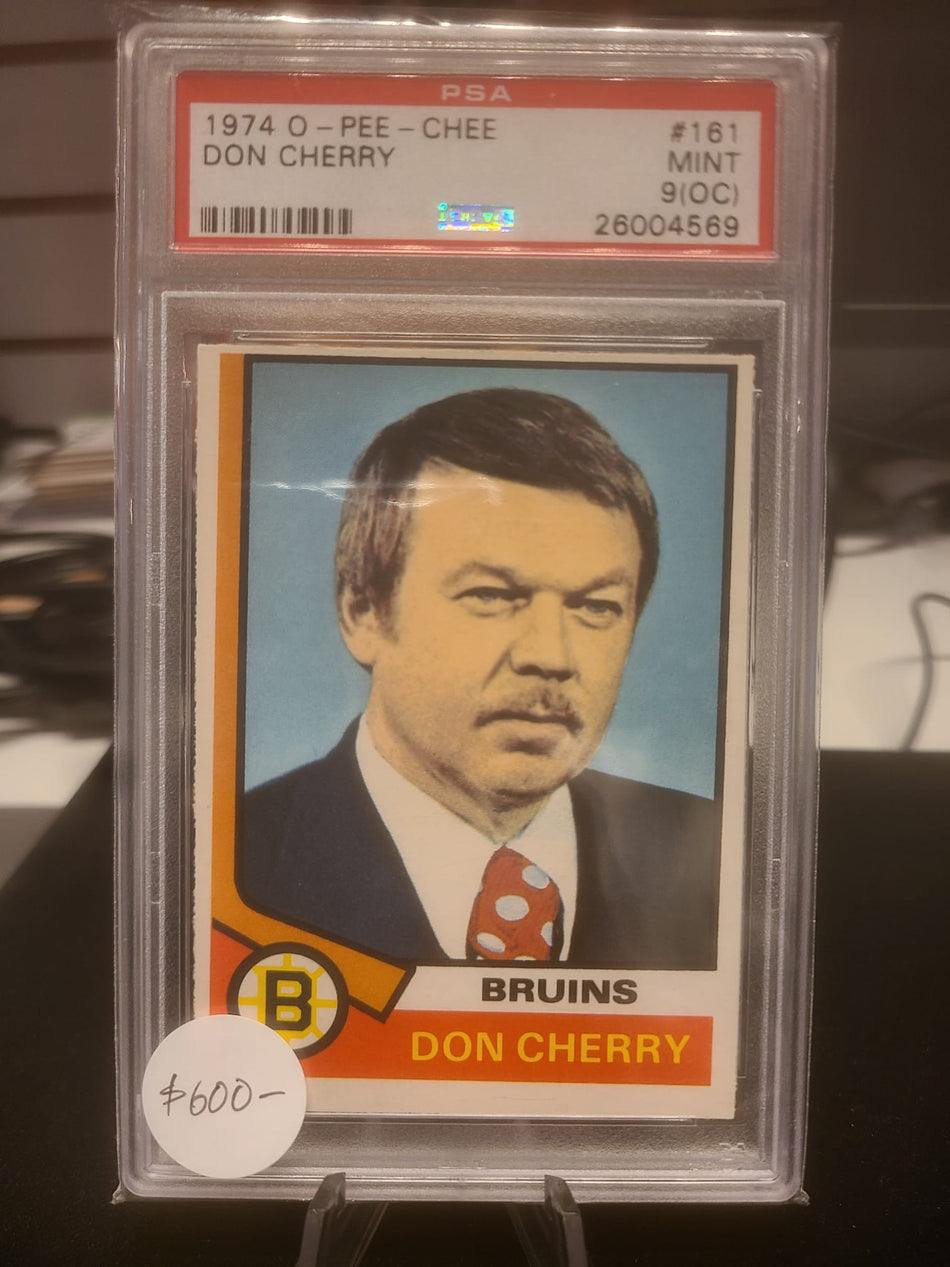 Don Cherry 1974 OPC 161 PSA 9