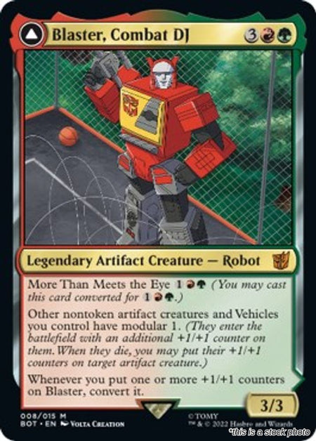Blaster, Combat DJ