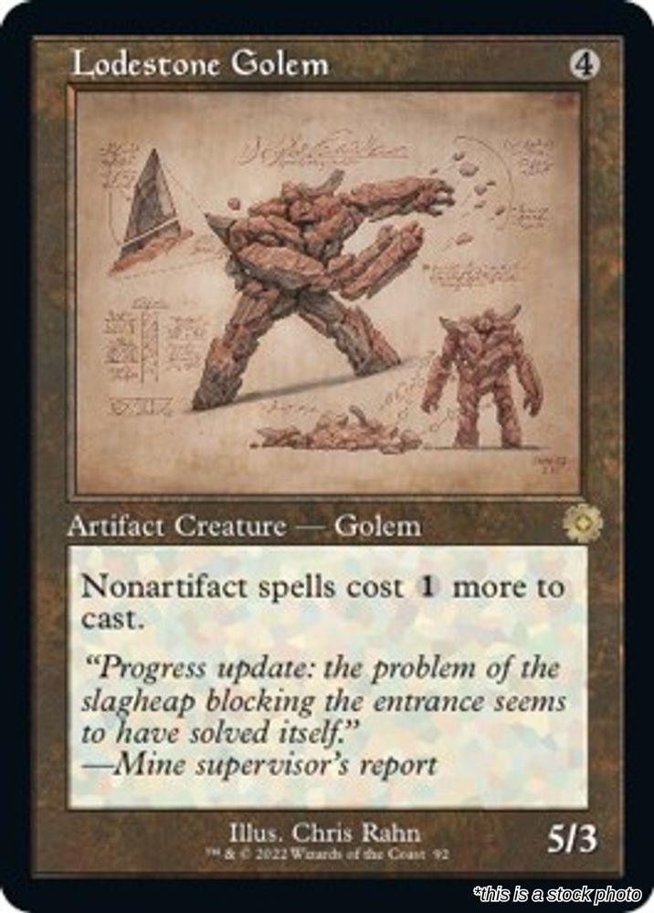 Lodestone Golem (Schematic)