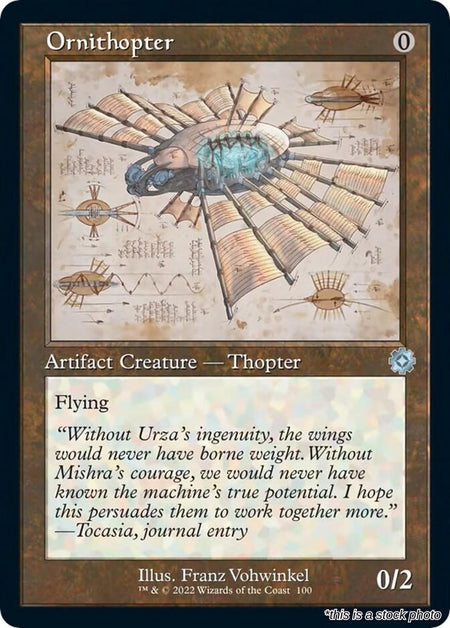 Ornithopter (Schematic)
