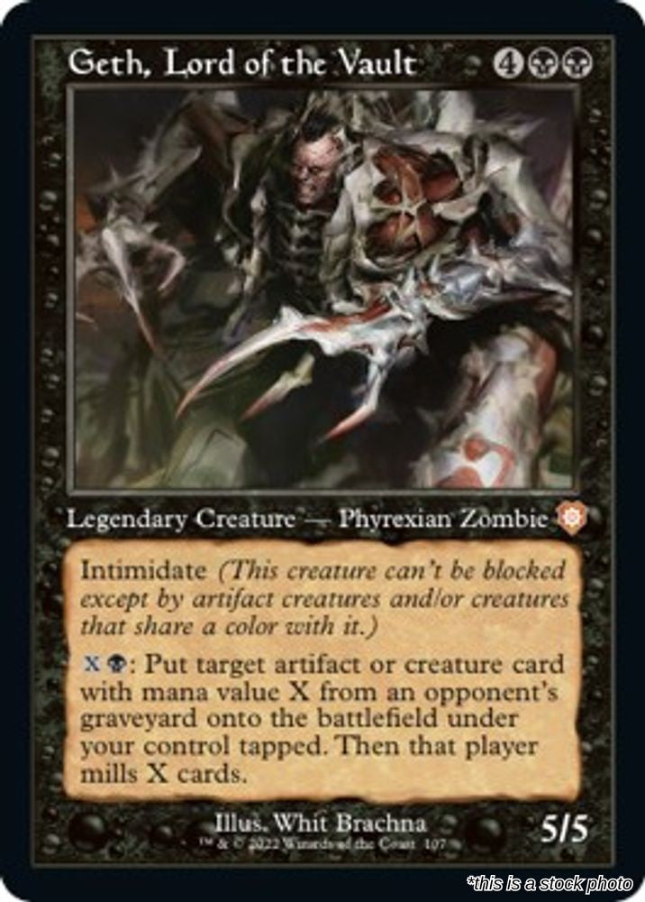 Geth, Lord of the Vault (Retro Frame)