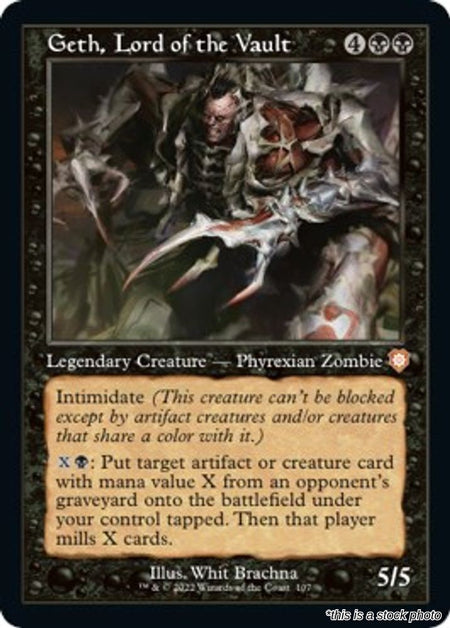 Geth, Lord of the Vault (Retro Frame)