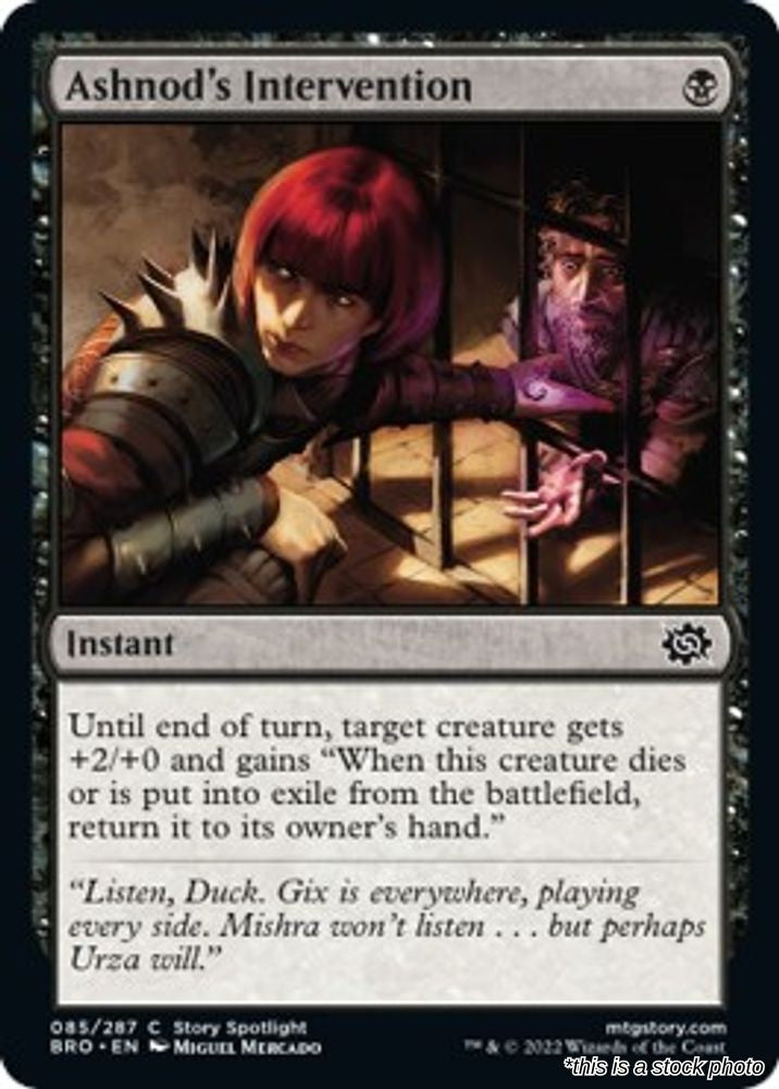 Ashnod's Intervention