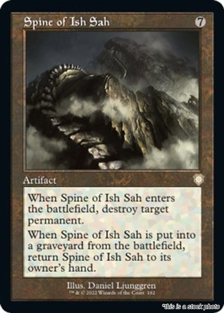 Spine of Ish Sah (Retro Frame)