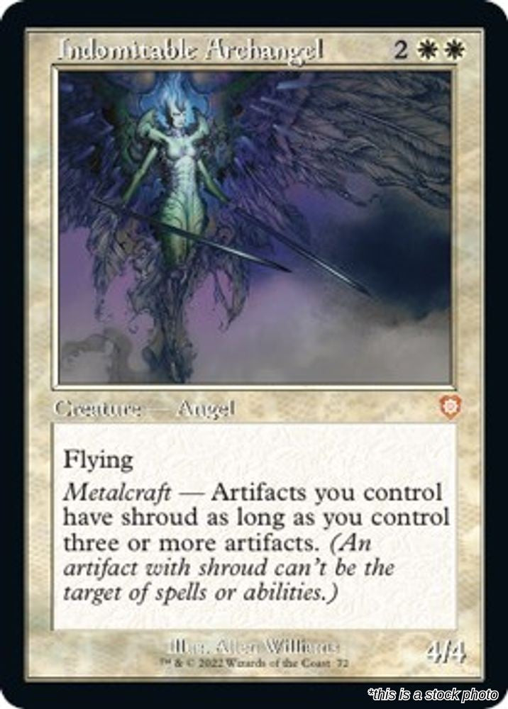 Indomitable Archangel (Retro Frame)