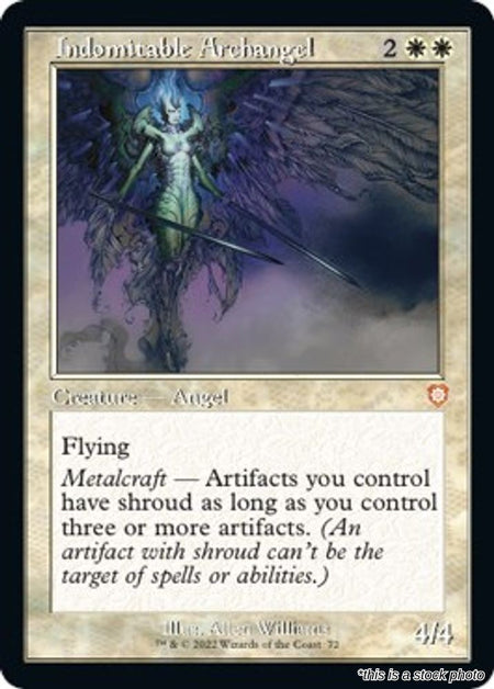 Indomitable Archangel (Retro Frame)