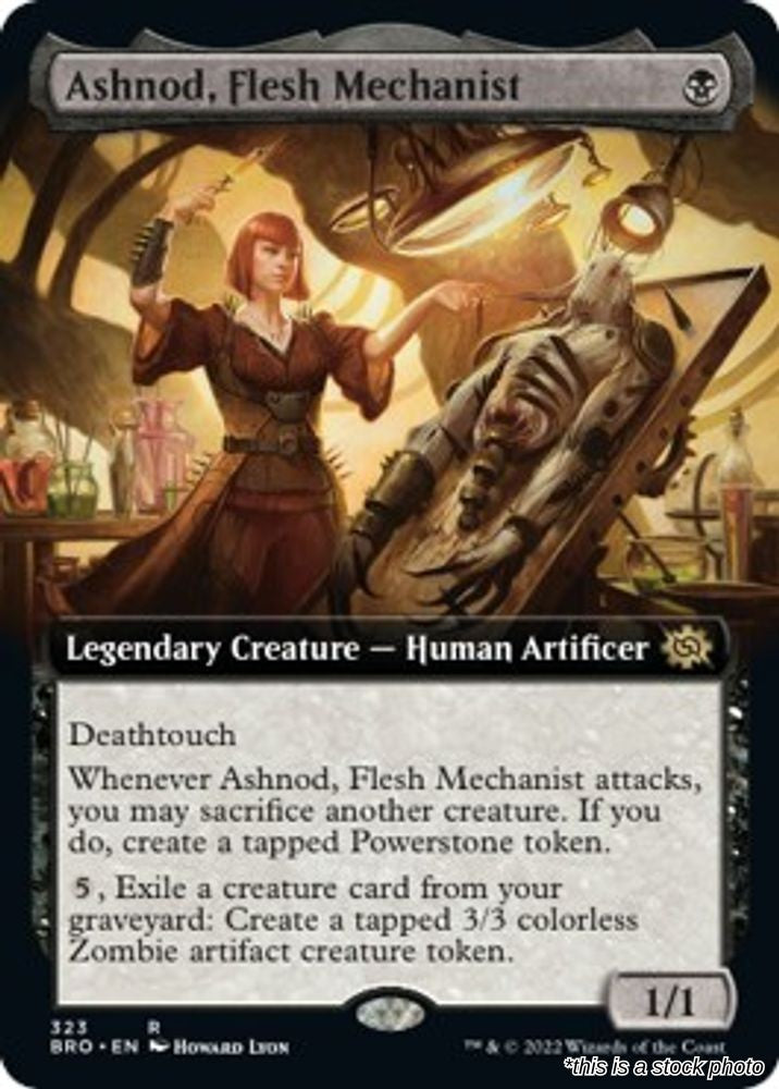 Ashnod, Flesh Mechanist (Extended Art)