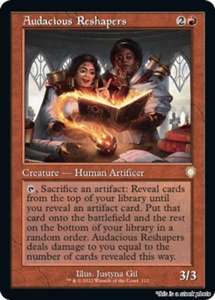 Audacious Reshapers (Retro Frame)