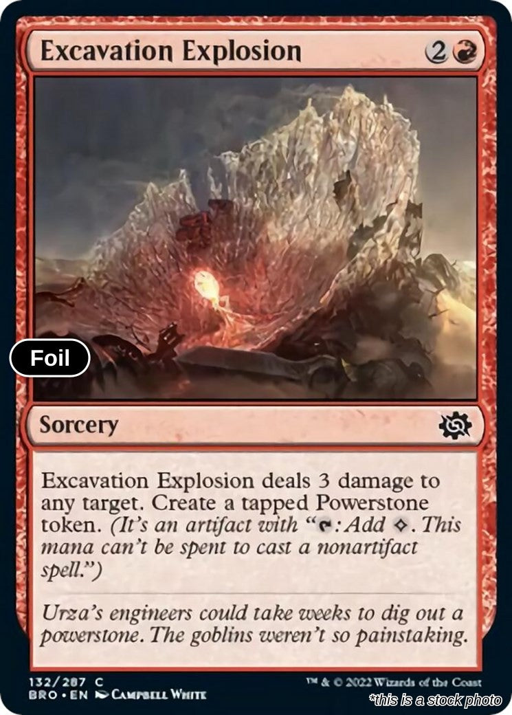 Excavation Explosion