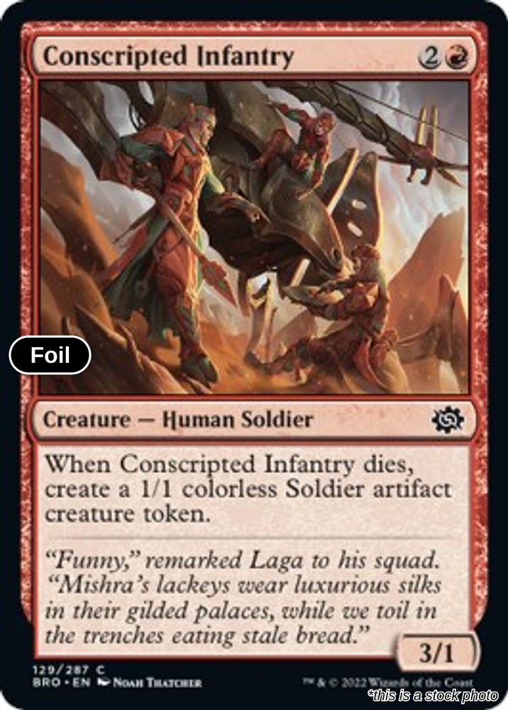 Conscripted Infantry
