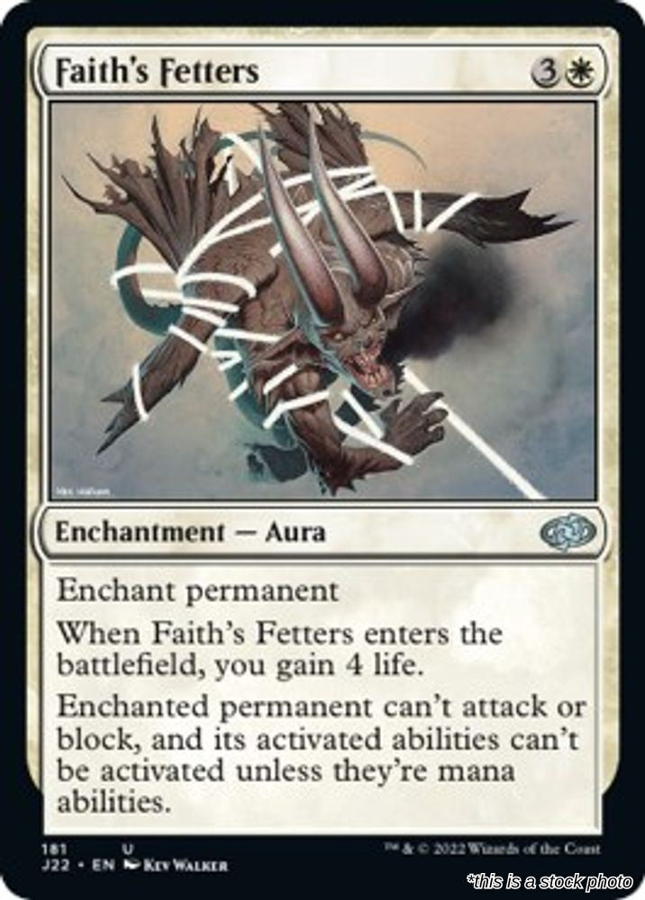 Faith's Fetters