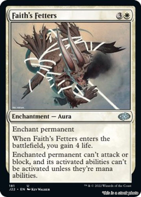 Faith's Fetters