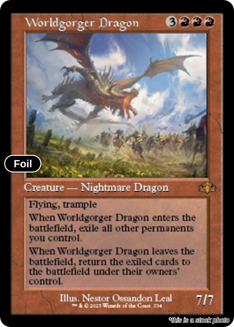 Worldgorger Dragon (Retro Frame)