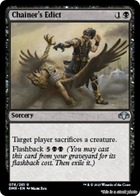 Chainer's Edict