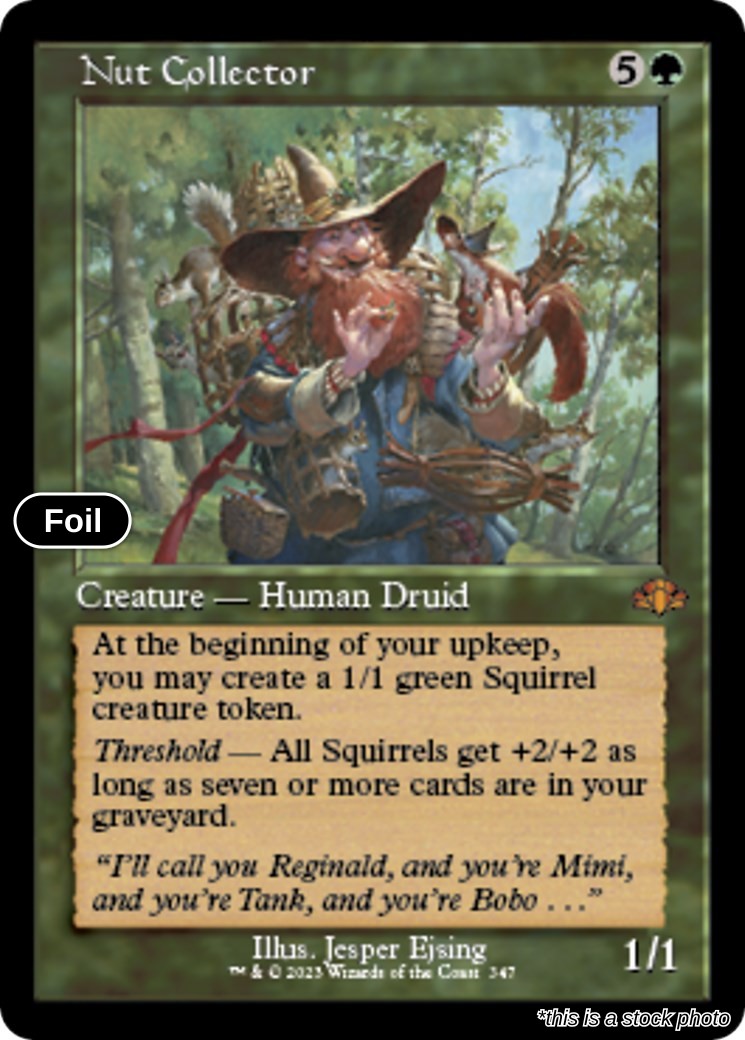 Nut Collector (Retro Frame)