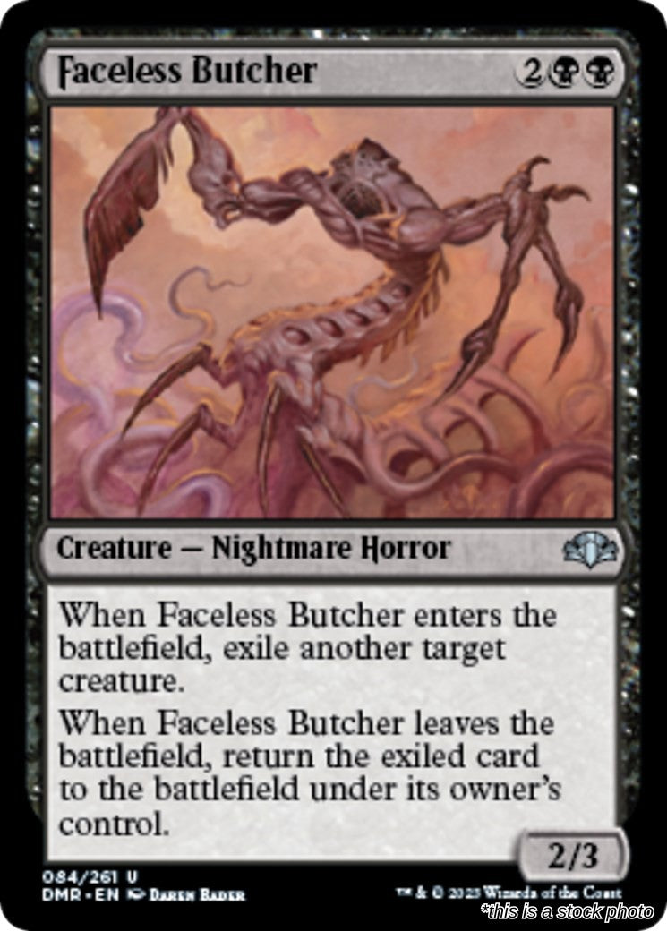Faceless Butcher