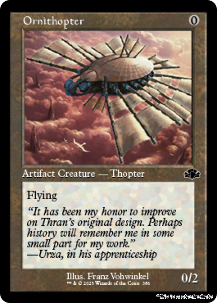 Ornithopter (Retro Frame)
