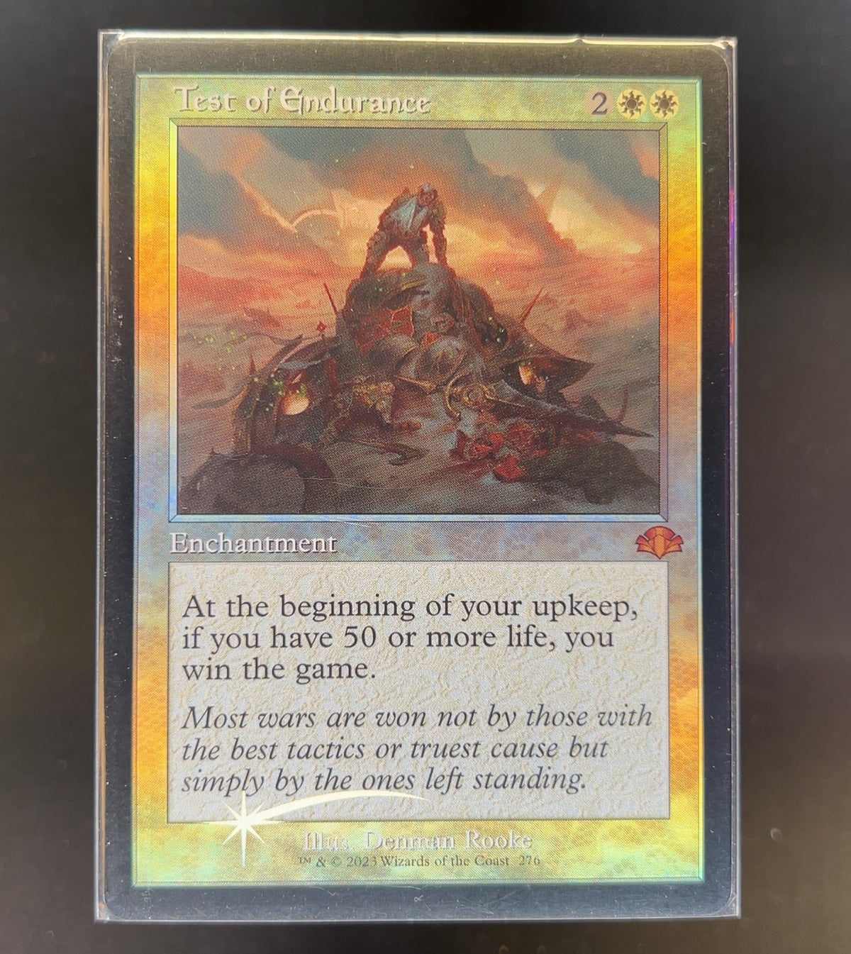 Test of Endurance (Retro Frame)