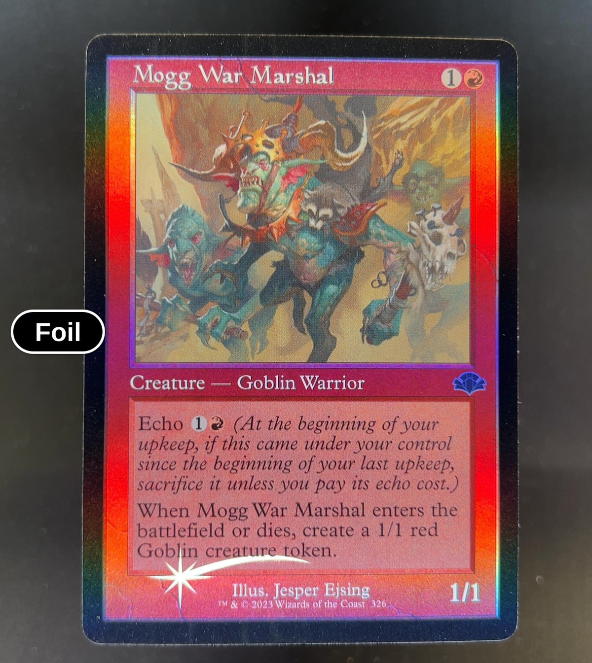 Mogg War Marshal (Retro Frame)