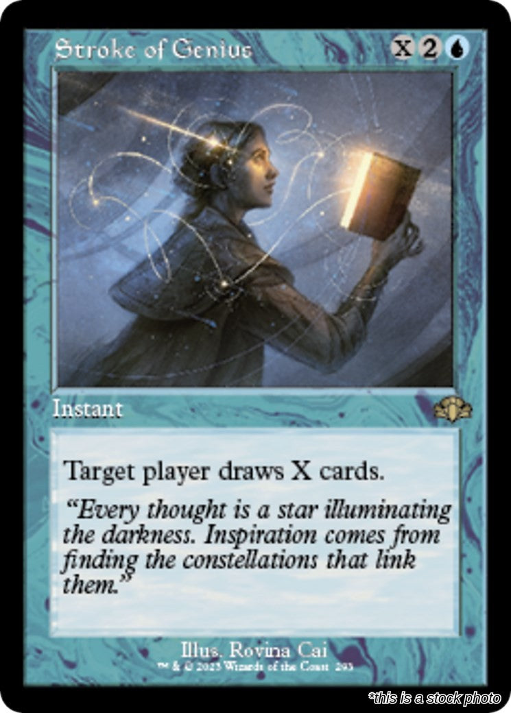 Stroke of Genius (Retro Frame)