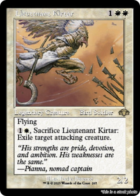 Lieutenant Kirtar (Retro Frame)