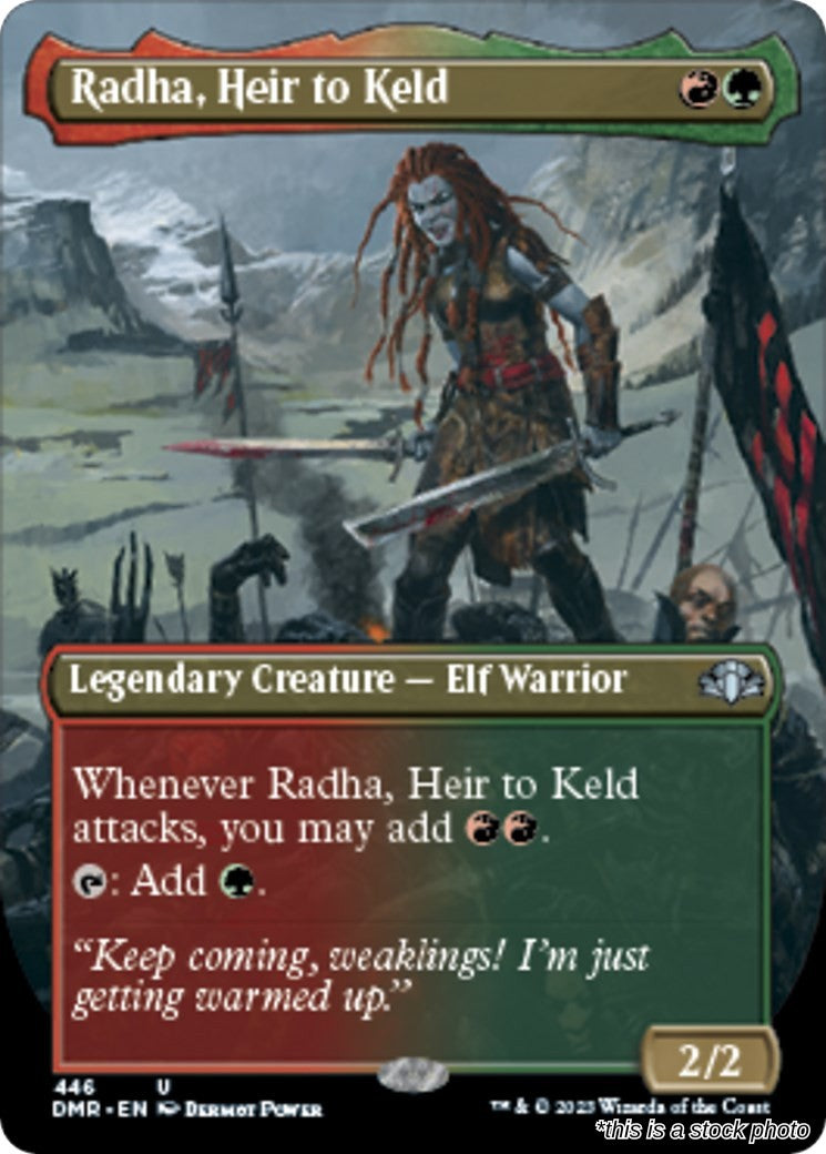 Radha, Heir to Keld (Borderless)