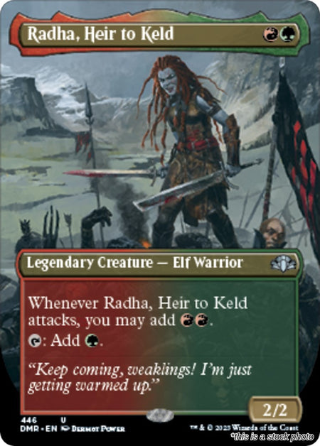 Radha, Heir to Keld (Borderless)
