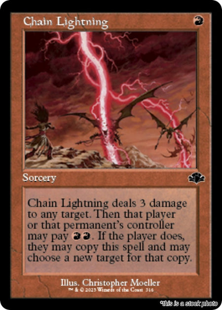Chain Lightning (Retro Frame)